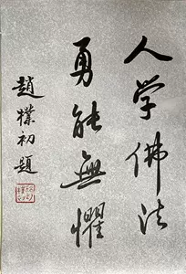 趙樸初 書法對聯 趙樸初 書法對聯