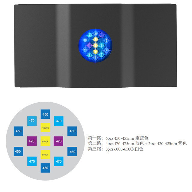 Seawater coral lamp shangaisi same water knight upgrade v3 sunrise and