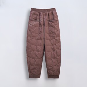 
New winter loose high-waisted down pants solid color slimming windproof warm white duck down casual pants versatile boot pants