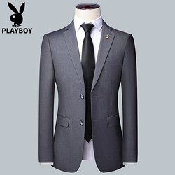 Playboy Casual Suit Suit Men Outwear K-style silm Business Wear Groom Wedding Dress Small Suit