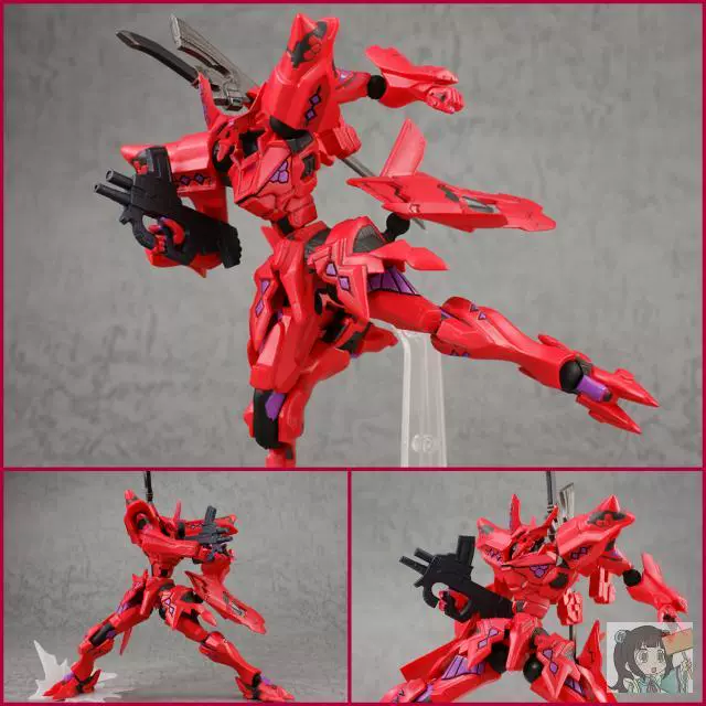 现货海洋堂山口转轮wf限定muv Luv 武御雷月咏真那红