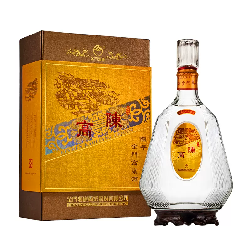 陈年金门高粱酒陈高金门高粱酒黄盒陈年56度600ml窖藏陈高- Taobao
