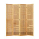 New Chinese solid wood bamboo screen partition folding mobile living room porch tea room partition antique old Japanese screen
