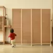 vách alu Phong cách Trung Quốc mới bằng tre chắc chắn bằng gỗ màn hình vách ngăn gấp di động đơn giản hiện đại lối vào phòng khách văn phòng khách sạn vách ngăn phòng vệ sinh vách ngăn phòng cnc 
