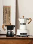 Ý Moka pot máy pha cà phê chiết nồi hộ gia đình đơn giản pha cà phê bằng tay bộ nồi cà phê thiết bị điện bếp gốm 