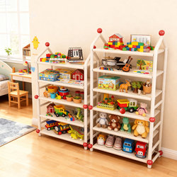 Children's Car Toy Storage Rack, Small Model Car Parking Lot Display Rack, Baby Doll Multi-Layer Storage Rack