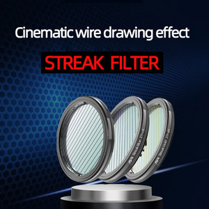 
Photography and video Blue/yellow Brushed widescreen movie special effects filter DSLR camera lens filter