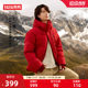 Wang Yibo's same duck down jacket middle-aged and elderly 2025 autumn and winter short jacket J