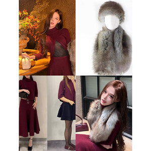 林悠 定制【1.3w+lorop vintage南美狐狸围脖】