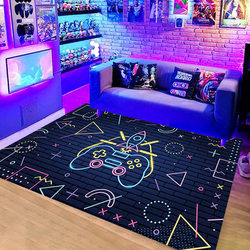 E-Sports Game Decoration Living Room Soundproof Bedside Blanket Computer Chair Floor Mat Carpet Boys' Bedroom E-Sports Anti-Noise Mat