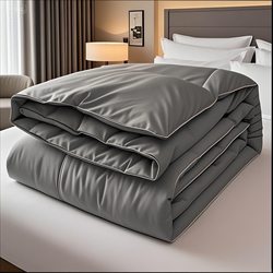 Five-Star Hotel Feather Velvet Thickened Warm Winter Quilt Spring and Autumn Cotton Quilt Core Single/Double Student Dormitory Air-Conditioned Quilt