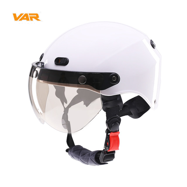 Bay oil electric motorcycle retro helmet: a safe and stylish ... - 淘寶