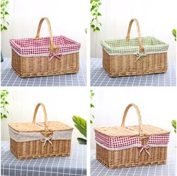 Picnic Basket, Fruit Basket, Rattan Shopping Basket, Storage Basket, Egg Basket, Woven Basket, Gift Basket, Bamboo Basket, Hand-Held Basket, Vegetable Basket