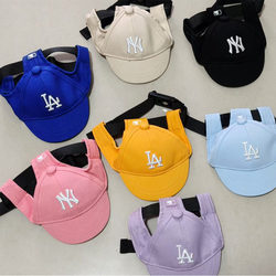 Factory Direct Pet Dog Cap Baseball Cap Small Dog Teddy Bichon Sun Hat Cat Summer Breathable
