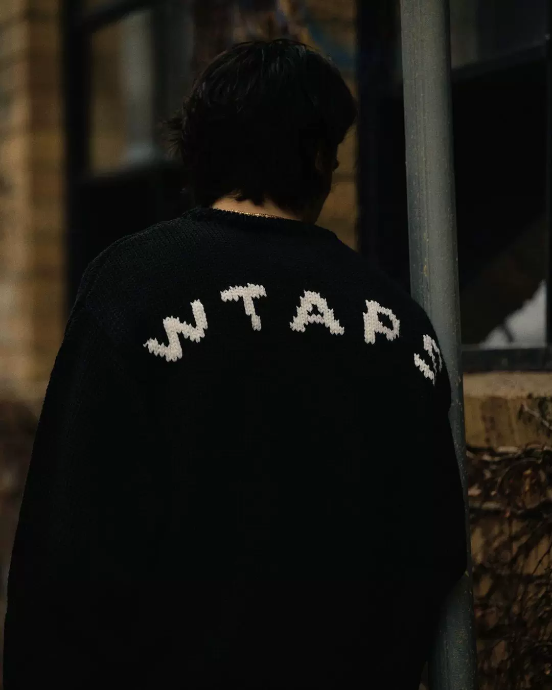 四季出品国仓WTAPS CN 01 SWEATER POLY字母LOGO毛衣针织衫男23AW-Taobao