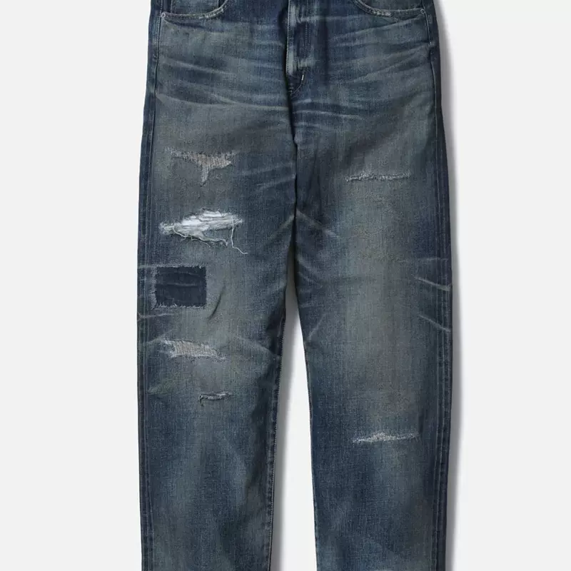 四季出品国仓WTAPS WCPO 02 CTPL DOBBY TEXTILE条纹长袖衬衫25SS