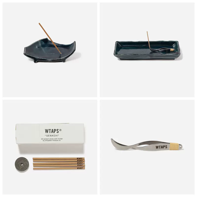 四季出品日仓WTAPS AFRD 01/02 TRAY联名松荣堂香炉托盘香