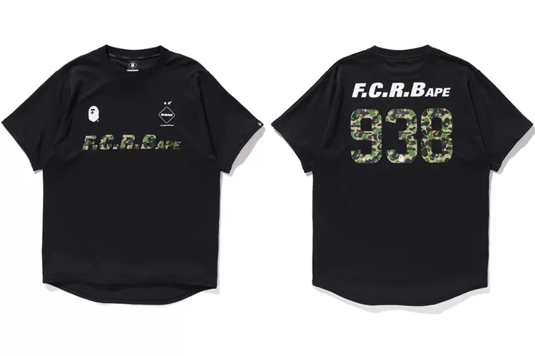 F.C.R.BAPE FCRB GAME SHIRT L BLACK 黒 | hartwellspremium.com
