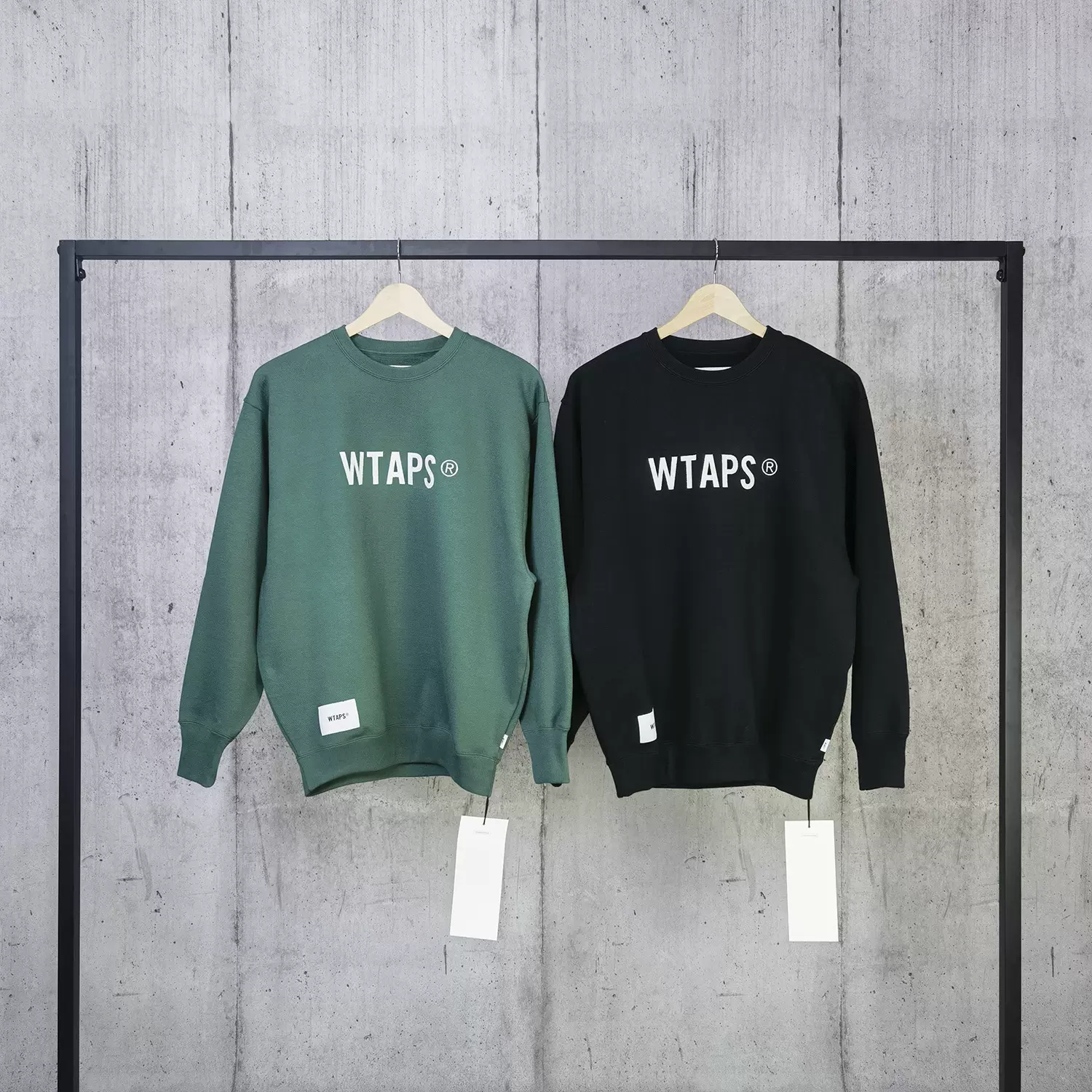 四季出品国仓WTAPS SIGN SWEATER COTTON TSSC休闲圆领卫衣男24SS ...