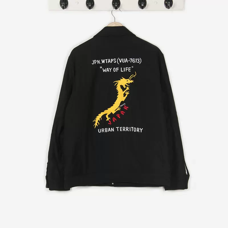 四季出品现货WTAPS TOUR JK JACKET NYWO SATIN羊毛夹克男16AW-Taobao