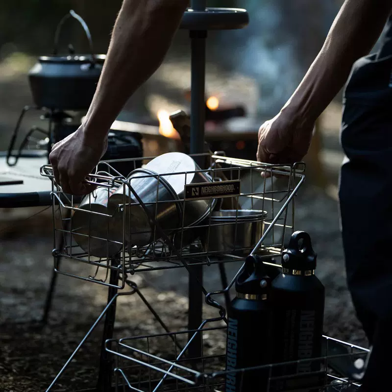 Neighborhood folding basket 収納 カゴ Neighborhood folding basket