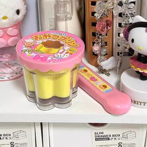 
[Same Style] Milu Pudding Jelly Strawberry Pudding Set Toy Food Feeding Children's Play Toy Selection