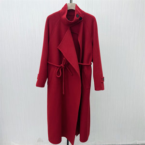 
Liangyue 2025 Winter New Double-Sided Wool Coat Feminine Long Loose Sheep Wool Wool Coat 0085