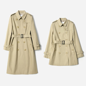
*WFY08006 Moli Yaji B's three-proof cotton neat and slim Chelsea classic trench long and short windbreaker