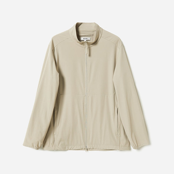 
*MWT06026 Light luxury anti-wrinkle lightweight water-repellent silk taped stand collar tactical jacket for men
