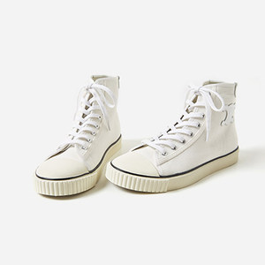 
EY04022 Jasmine CE Lin Arc de Triomphe high-top canvas shoes flat casual sports shoes for women