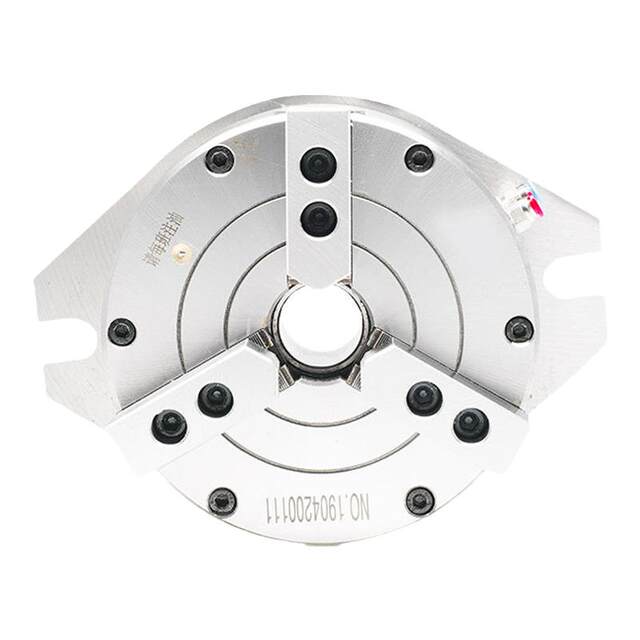 Hollow vertical pneumatic hydraulic chuck solid chuck high-precision ...