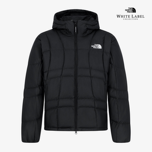 
25 winter Korean direct mail TheNorthFace men's and women's outdoor hooded lightweight warm cotton clothing NJ3NS04J