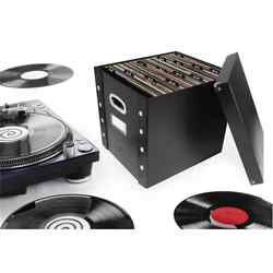 12inch Vinyl Record Storage Box Foldable Collection Packaging Box Cabinet Ornament Eco-Friendly Paper Gift Box Large Size