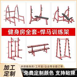 Gym Free Squat Rack, Complete Set of Fitness Frame Barbell Bench Press Rack, Commercial Integrated Weightlifting Rack
