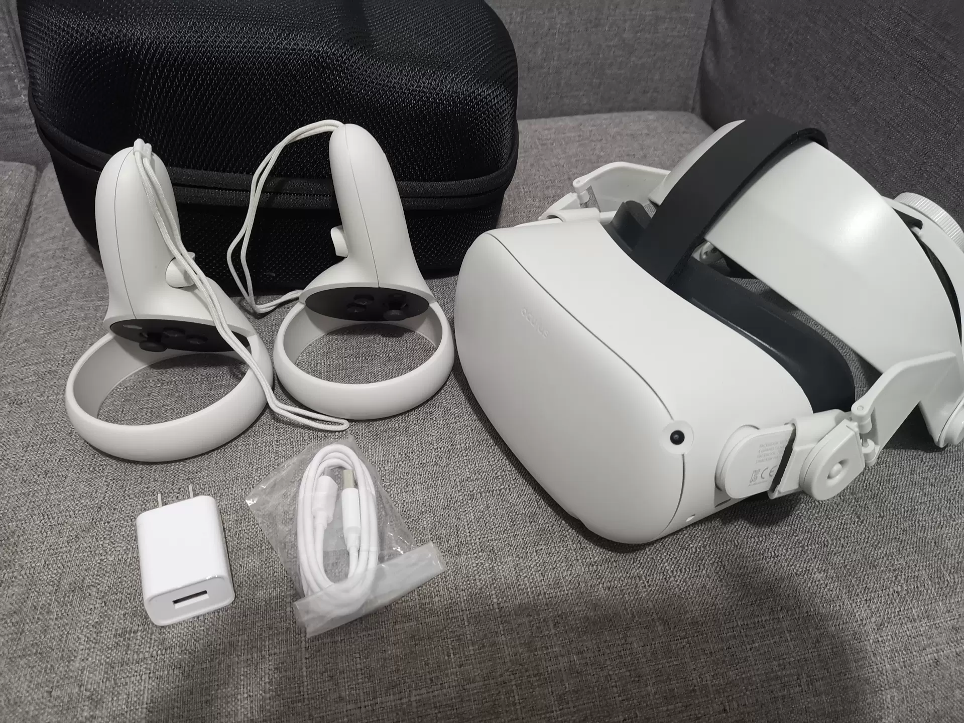 Oculus quest2 vr一体机64g 机器95功能正-Taobao