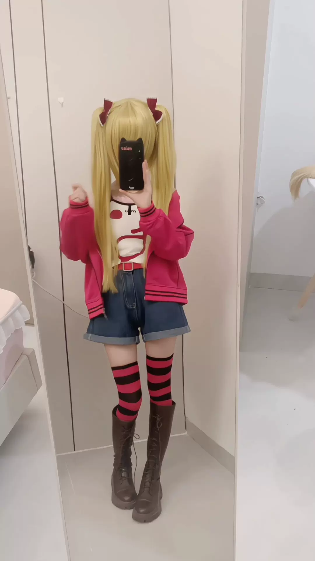 秋月爱莉cos服定制