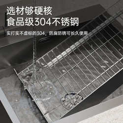 304 stainless steel kitchen window sill window wall-mounted storage rack for dishes and dishes drain rack pot storage rack