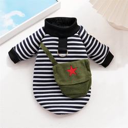 Pet clothing warm dog and cat sweatshirt teddy raincoat