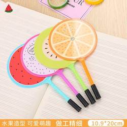 Creative Cartoon Fruit Fan Pen Cute Learning Stationery Ballpoint Pen Advertising Student Gift Prize