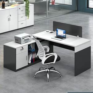 
Financial desk simple modern staff office desk and chair combination 2 person 6 person desk office furniture