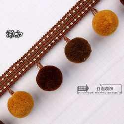 Curtain lace full roll free shipping sofa accessories lace wedding decoration clothes hanging ball handmade furniture large bayberry