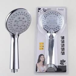 Shower Head with Large Water Flow, Five-Function Showerhead, Three-Piece Shower Set, Water Heater Showerhead Factory