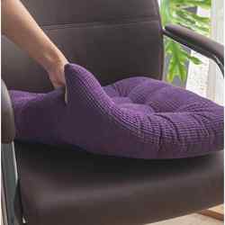 Cushion Chair Pad Corduroy Office Desk Chair Cushion Seat Cushion Butt Cushion Student Sofa Cushion Tatami Mat Pure