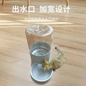 New large capacity pet automatic water feeder cat drinking water device dog bowl cat bowl pet feeding supplies wholesale