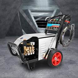 Fully Automatic Ultra-High Pressure Car Washing Machine, Portable Water Pump for Construction Sites, Farm Washing Machine, Car Wash Shop Cleaning Machine