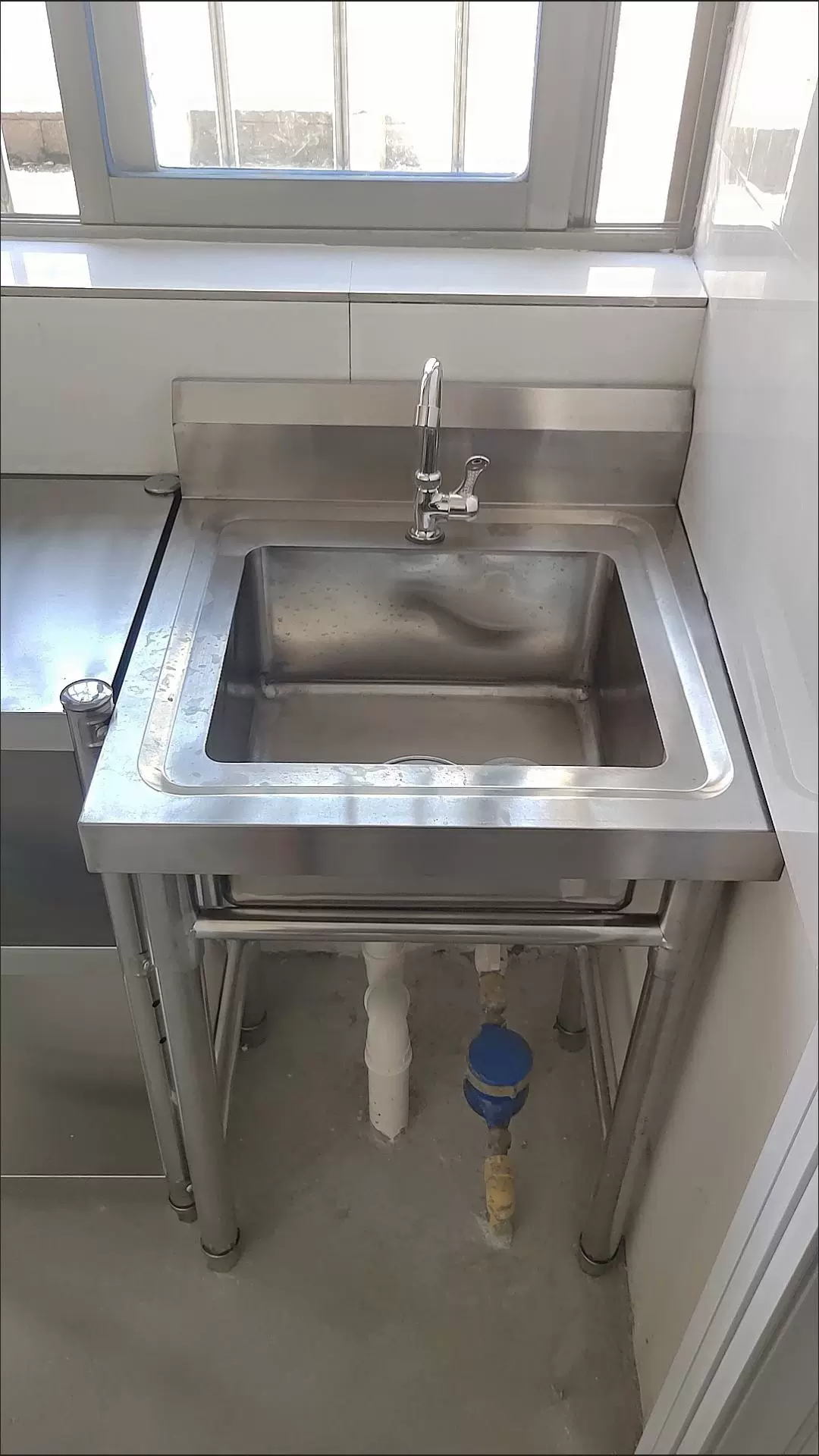 虧本處理最後6個 全新水槽架90元包郵廚房水槽商用不鏽鋼