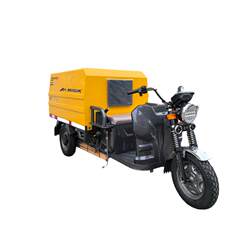 Electric Three-Wheel High-Pressure Cleaning Vehicle, Municipal Property Road Washing Vehicle, New Energy High-Pressure Water Gun Washing Vehicle