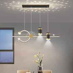 New restaurant chandelier starry sky ceiling dining chandelier Nordic creative dining table lamp bar lighting simple modern lamps