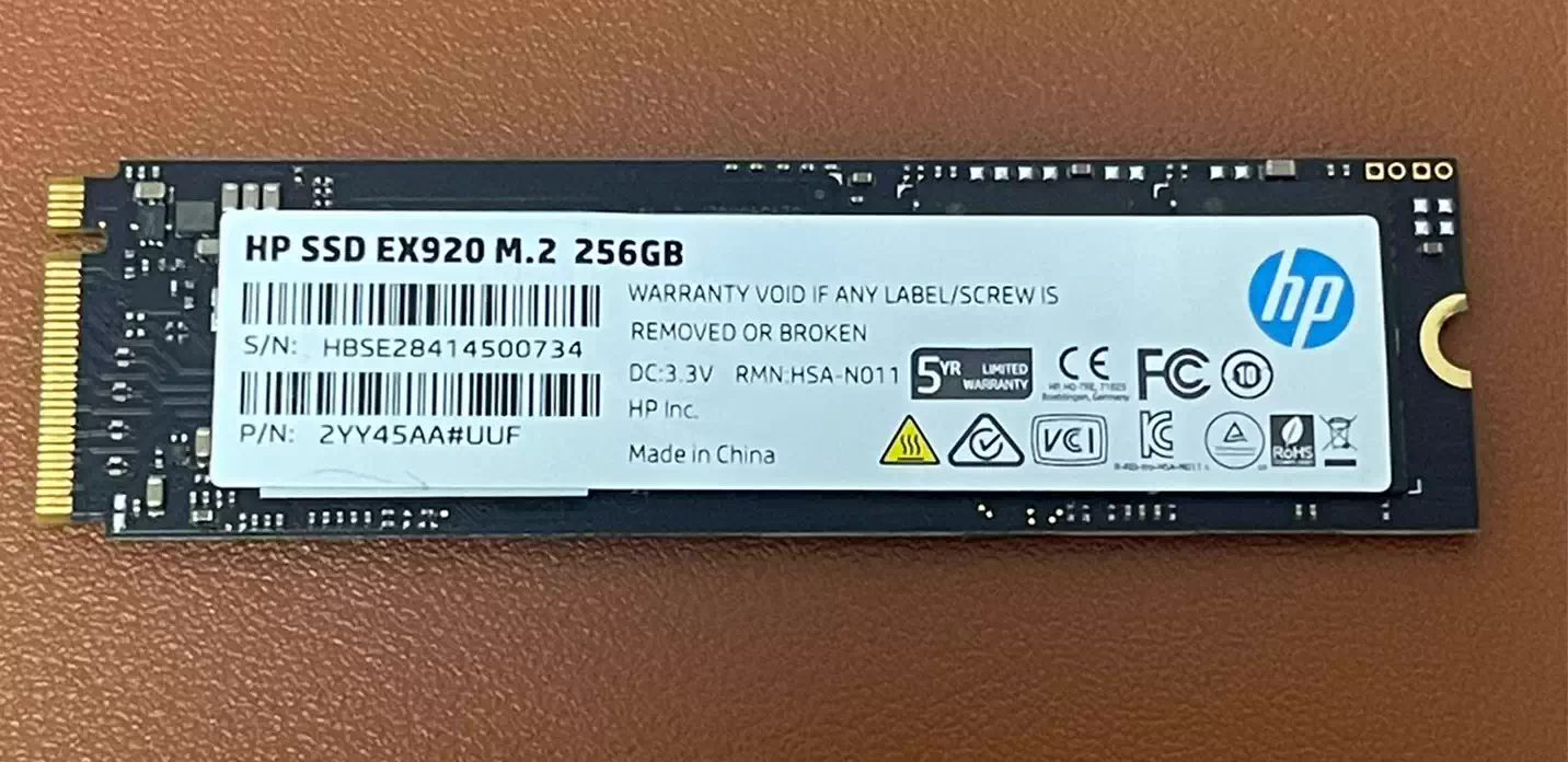 Ssd 2yy45aa 256 Gb Hp Ex920 2yy45aa HP SSD EX920 PCIe NVMe – Kaira