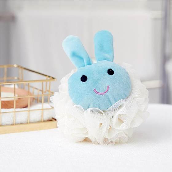 
New direct sales source cartoon bear baby bath ball bath flower foam bath flower bath cute children baby clear